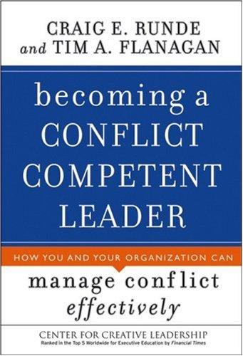 Cover for Becoming a Conflict Competent Leader
