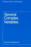 Cover for Several complex variables.