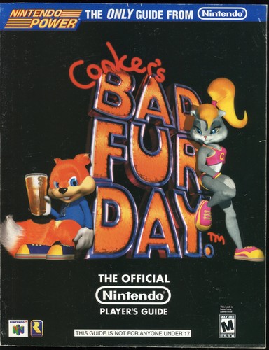 Cover for Conker's Bad Fur Day: The Official Nintendo Player's Guide