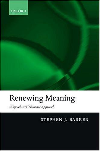 Cover for Renewing meaning