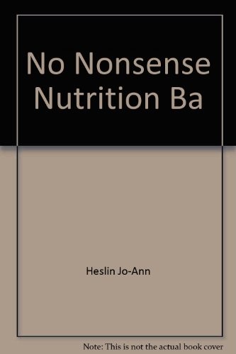 Cover for No-Nonsense Nutrition for Your Baby's First Year