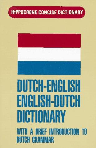 Cover for Dutch-English/English-Dutch Concise Dictionary (Hippocrene Concise Dictionary)