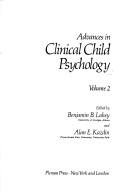 Cover for Advances in Clinical Child Psychology