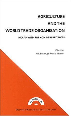 Cover for Agriculture and the World Trade Organisation
