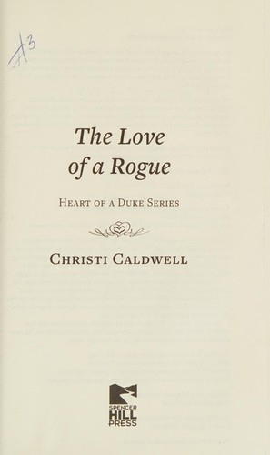 Cover for The love of a rogue