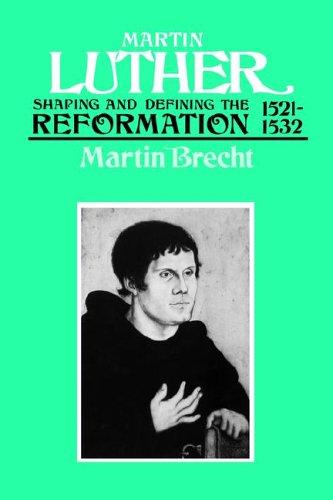 Cover for Martin Luther 1521-1532