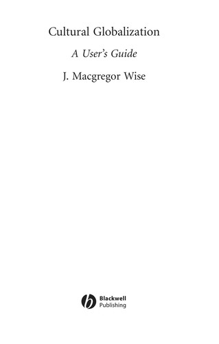 Cover for Cultural Globalization