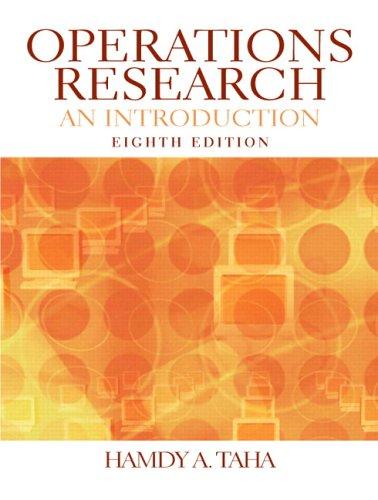 Cover for Operations Research
