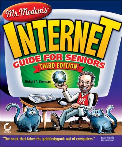 Cover for Mr. Modem's Internet guide for seniors