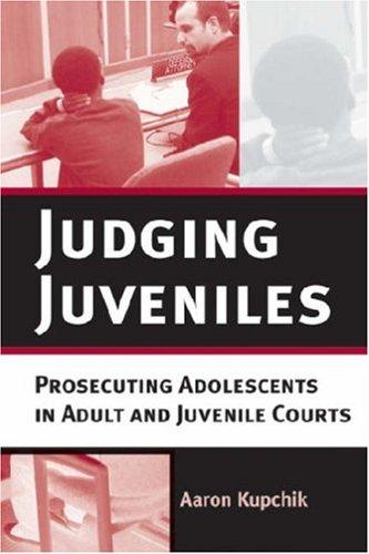 Cover for Judging Juveniles