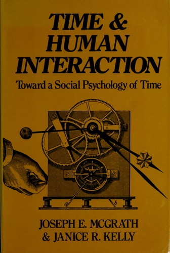 Cover for Time and human interaction