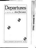 Cover for Departures