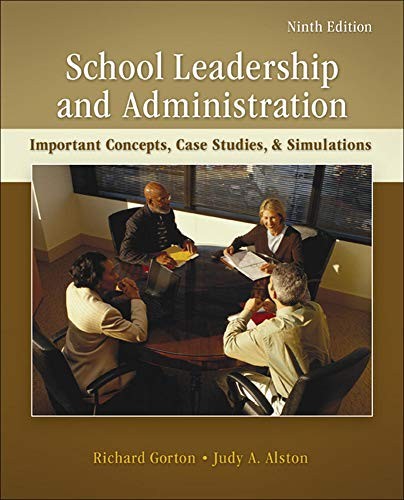 Cover for School leadership & administration