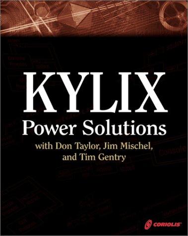Cover for Kylix Power Solutions with Don Taylor, Jim Mischel, & Tim Gentry