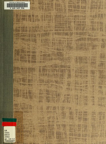 Cover for Program of studies for senior high school English language arts