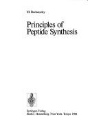 Cover for Principles of peptide synthesis.