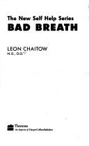 Cover for Bad breath