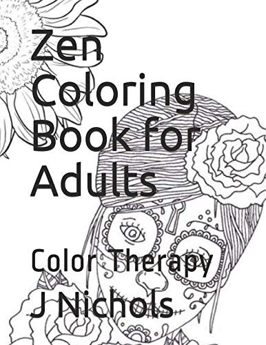 Cover for Zen Coloring Book for Adults