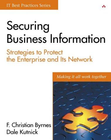 Cover for Securing Business Information