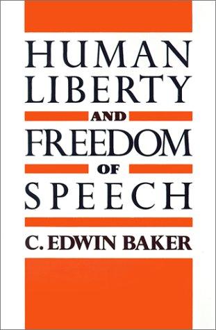 Cover for Human Liberty and Freedom of Speech