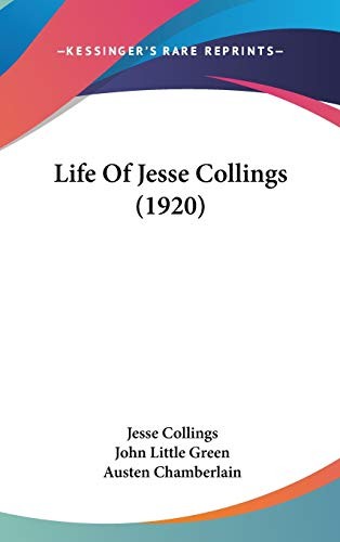 Cover for Life Of Jesse Collings