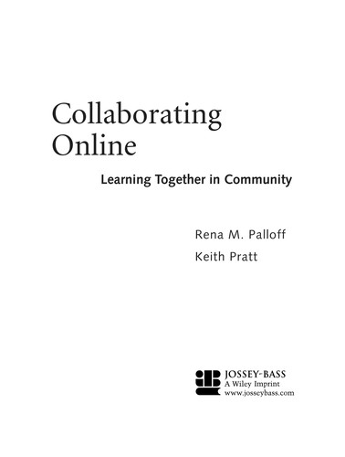 Cover for Collaborating online