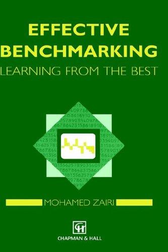 Cover for Effective Benchmarking