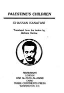 Cover for Palestine's Children