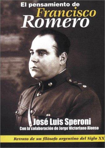 Cover for Pensamiento de Francisco Romero, El