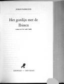 Cover for Het gordijn met de Ibissen.