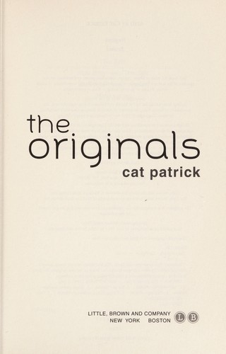 Cover for The Originals