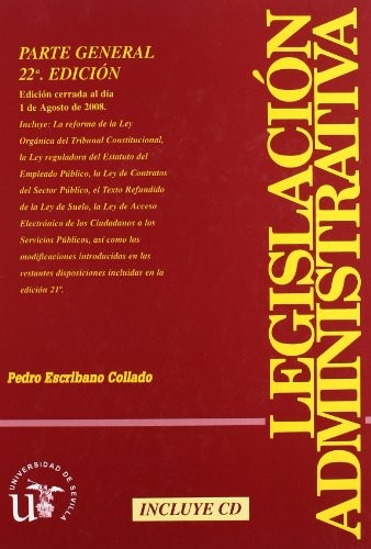 Cover for Legislación Administrativa. Parte General