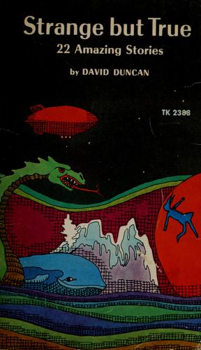 Cover for Strange but true