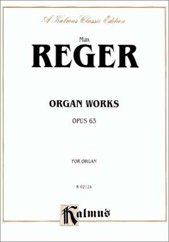 Cover for Organ Works, Op. 63