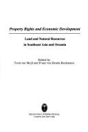 Cover for Property Rights and Economic Development. Land and Natural Resources in Southeast Asia and Oceania