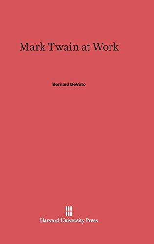Cover for Mark Twain at Work