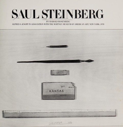 Cover for Saul Steinberg