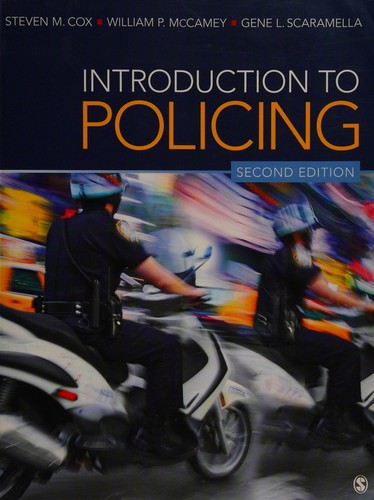 Cover for Introduction to policing