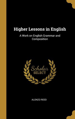 Cover for Higher lessons in English