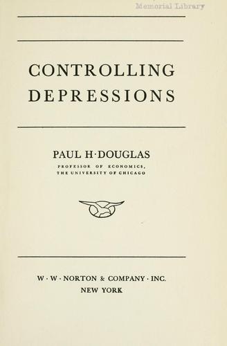 Cover for Controlling depressions
