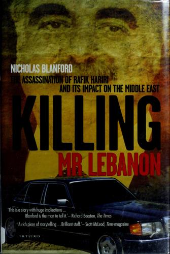 Cover for Killing Mr Lebanon
