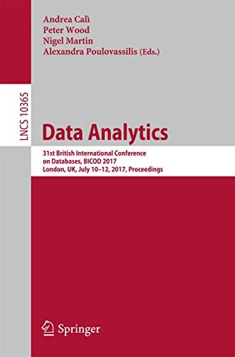 Cover for Data Analytics