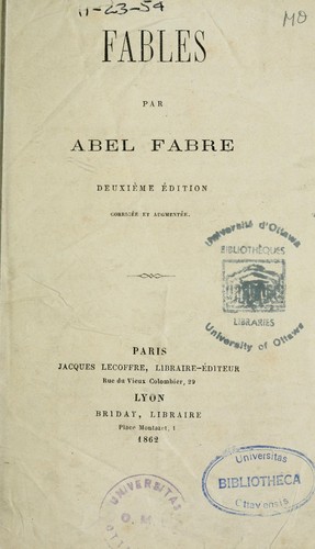 Cover for Fables