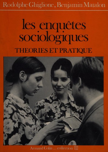 Cover for Les enquêtes sociologiques