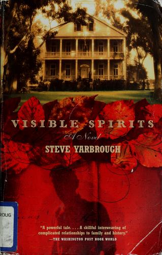Cover for Visible spirits