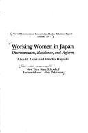 Cover for Working women in Japan