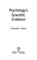 Cover for Psychology's scientific endeavor