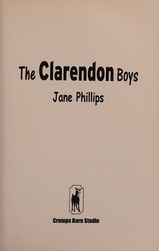 Cover for The Clarendon Boys