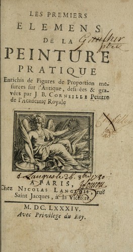 Cover for Les premiers elemens de la peinture pratique