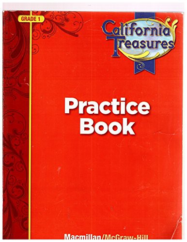 Cover for California Treasures Practice Book Grade 1